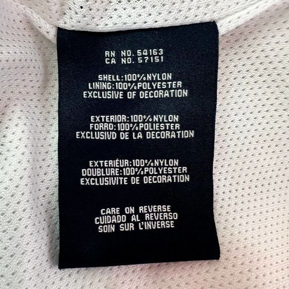 TOMMY HILFIGER Boathouse Hooded Bomber Jacket in White Men's Large - Picture 11 of 11